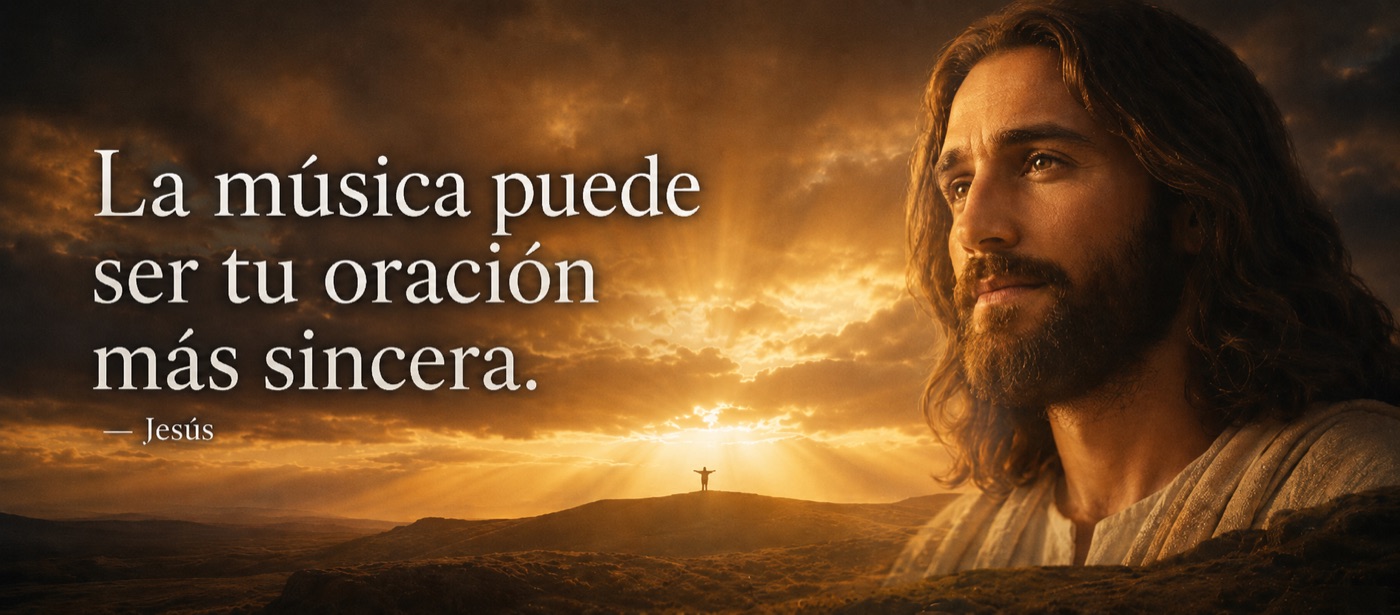 La música puede ser tu oración más sincera — Jesús